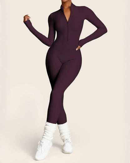 Thermal Zip-Up Jumpsuit
