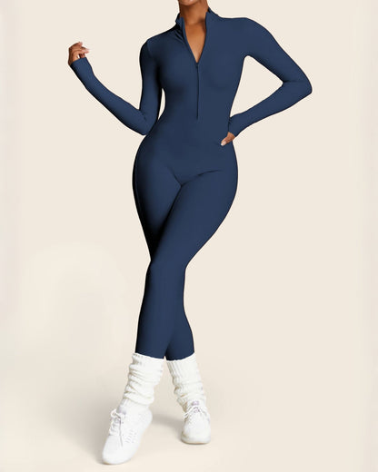 Thermal Zip-Up Jumpsuit