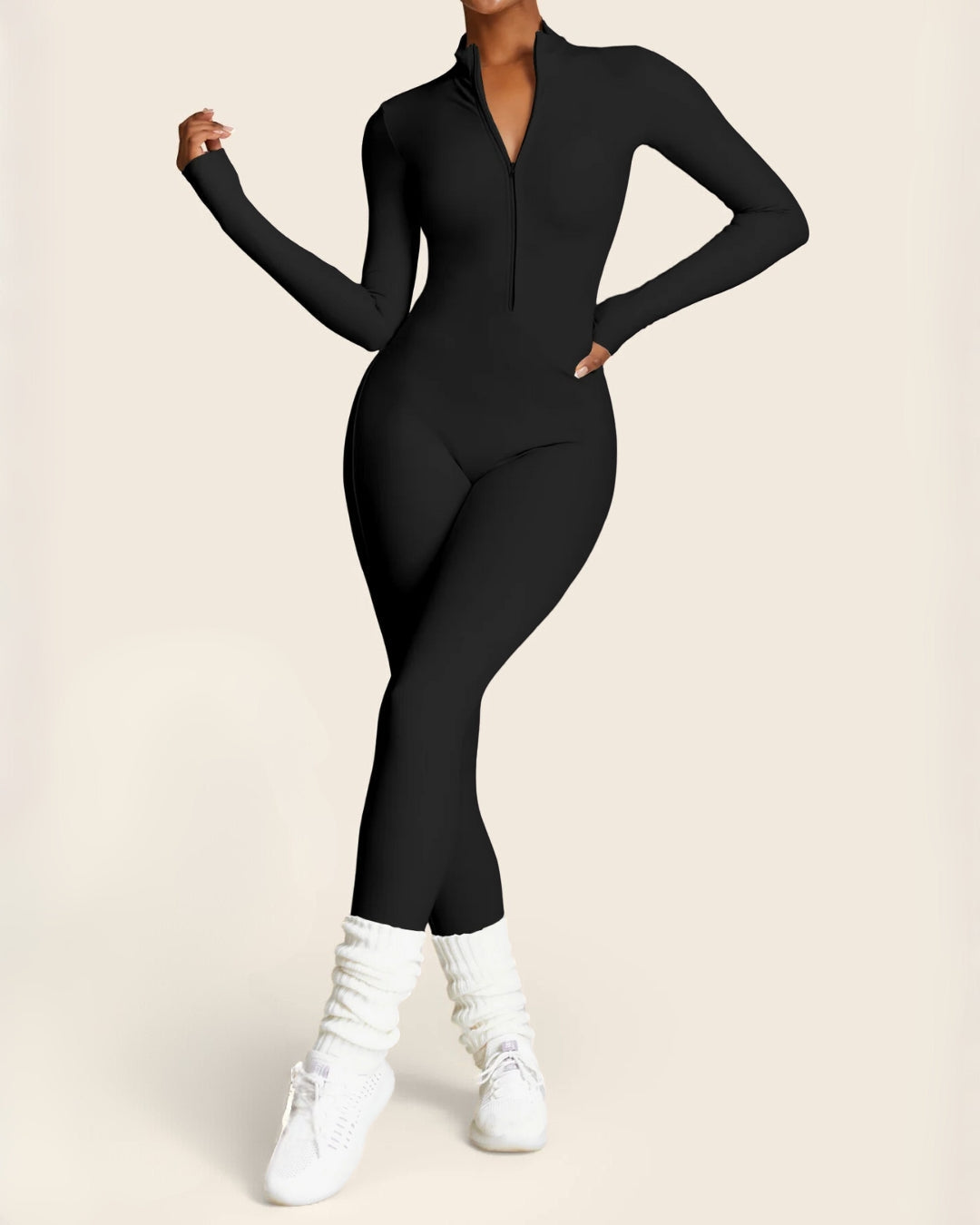 Thermal Zip-Up Jumpsuit
